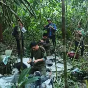 Encontraron con vida a los cuatro nios que cayeron hace 40 das en una selva de Colombia
