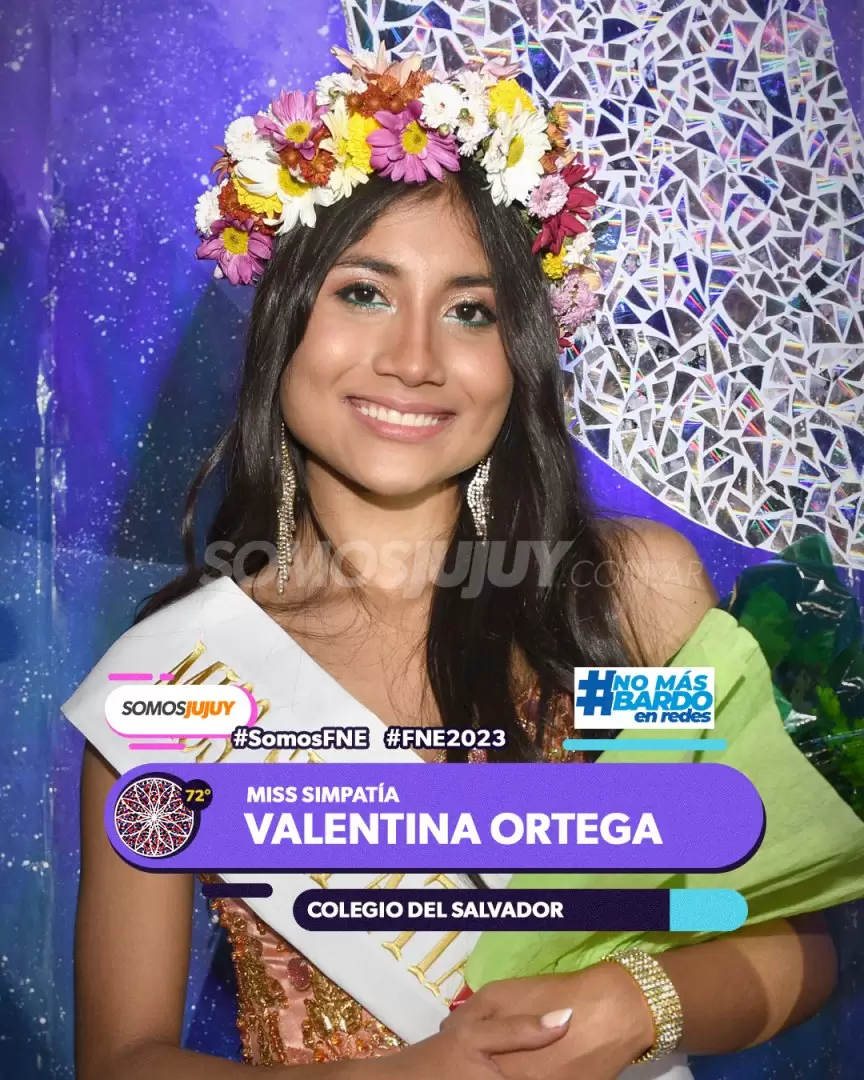 miss simpatía del colegio del salvador