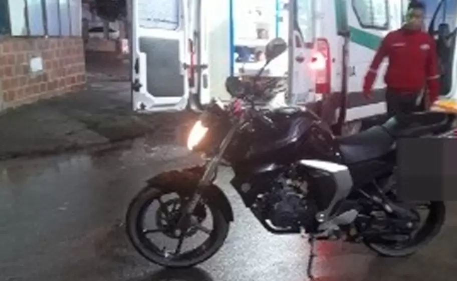 Accidente moto