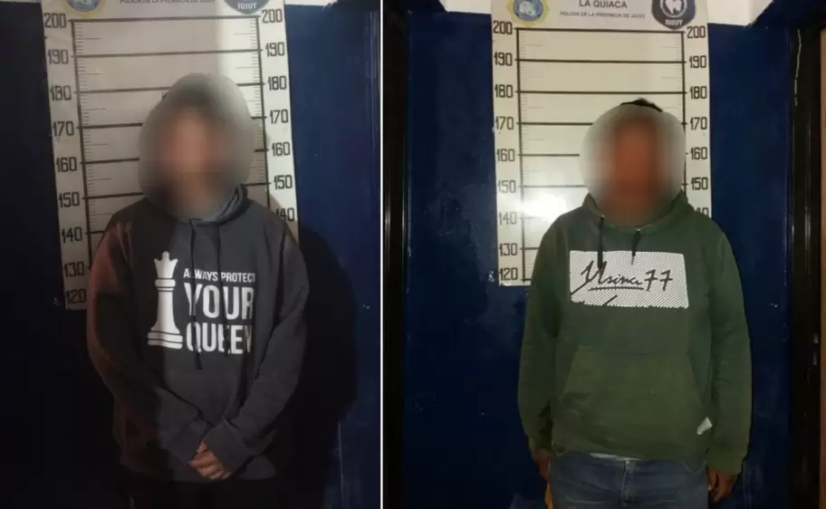 detenidos en La Quiaca