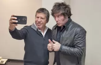 Javier Milei y Ricardo Bussi