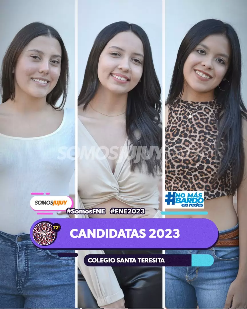 candidatas del colegio santa teresita