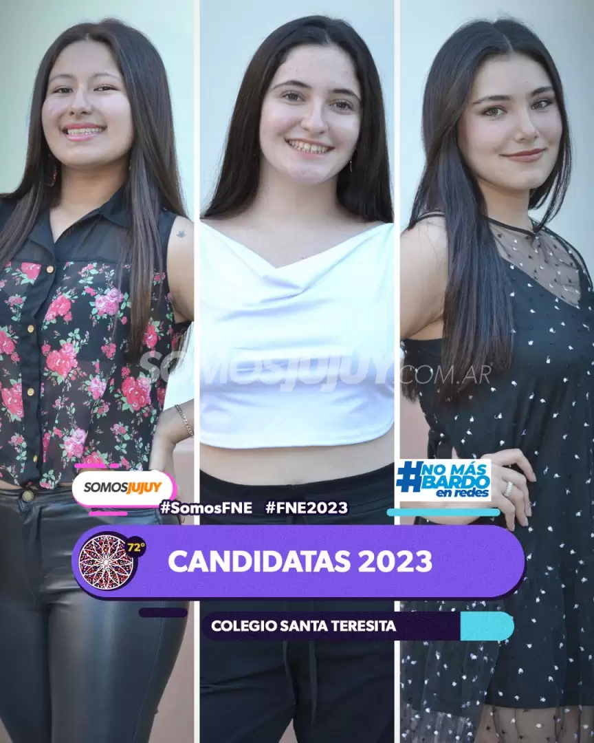 candidatas del colegio santa teresita