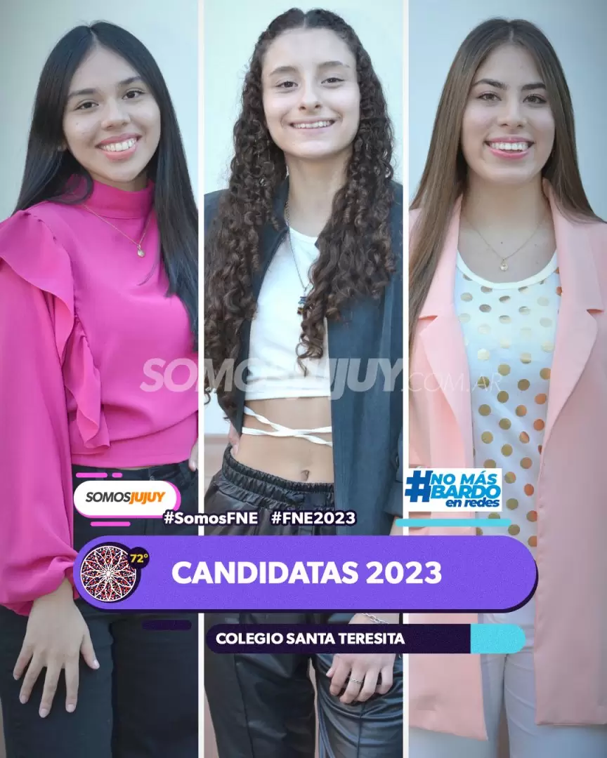 candidatas del colegio santa teresita