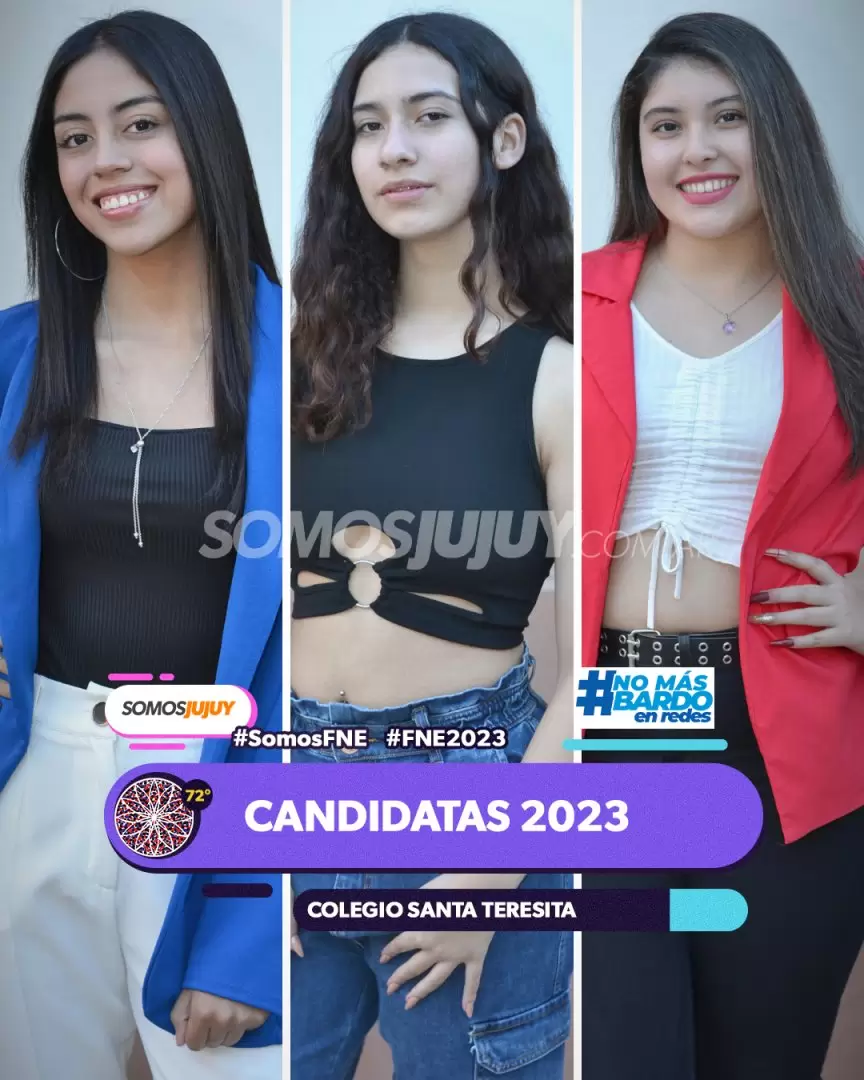 candidatas del colegio santa teresita