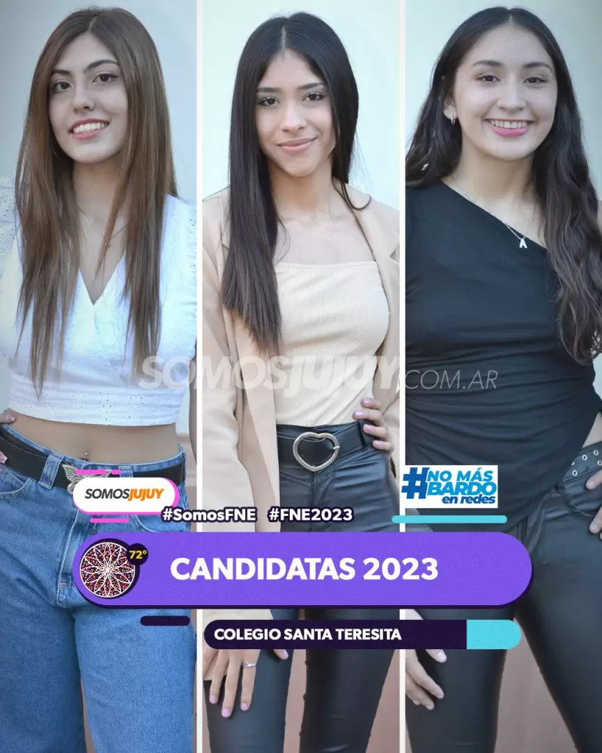candidatas del colegio santa teresita