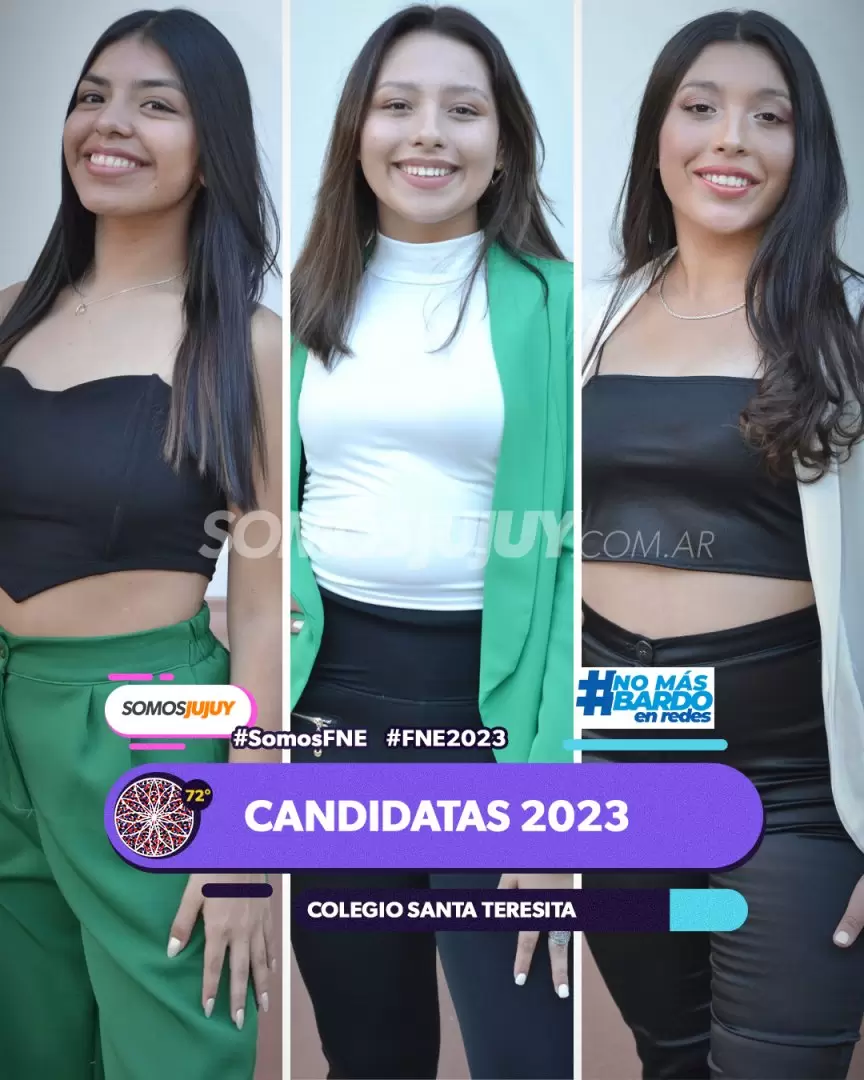 candidatas del colegio santa teresita