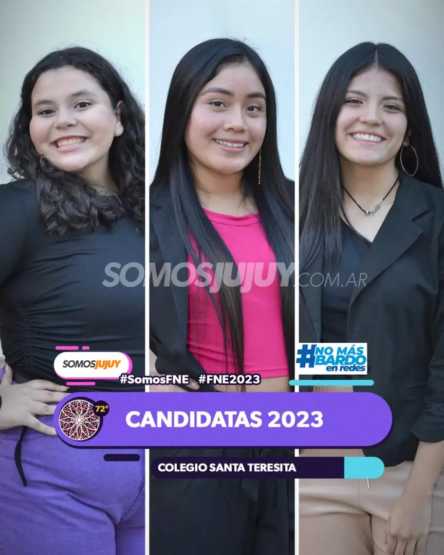 candidatas del colegio santa teresita