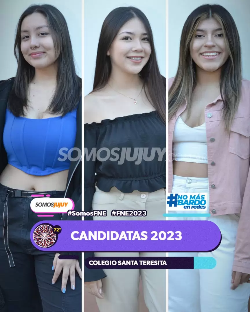 candidatas del colegio santa teresita