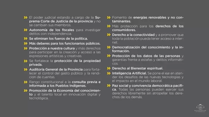 Temas de la reforma parcial de la constitucin de Jujuy
