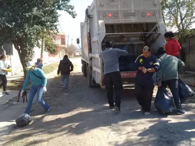 Recoleccin de residuos en Alto Comedero - paro