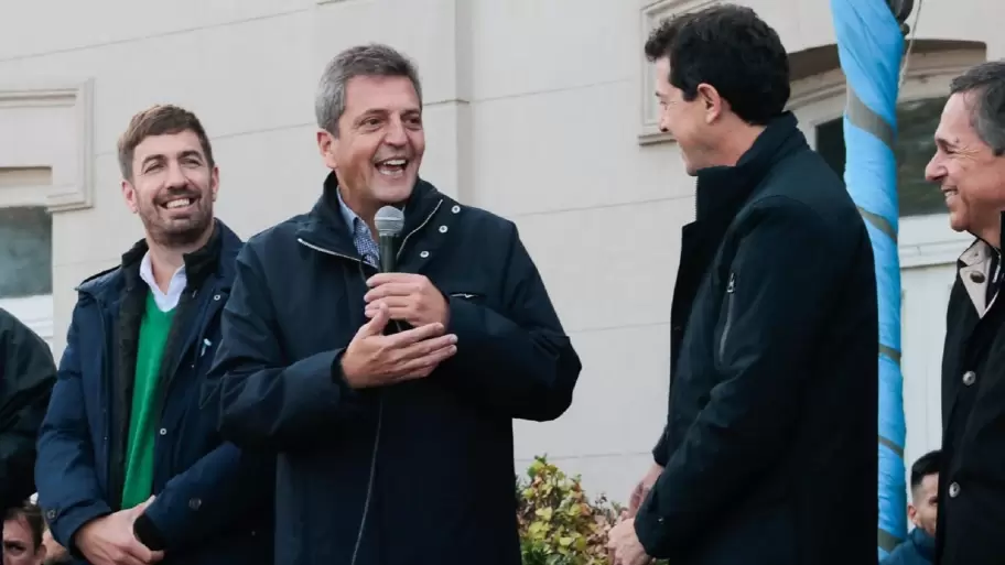Sergio Massa y Wado de Pedro