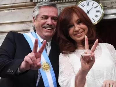 Alberto Fern�ndez y Cristina Fern�ndez