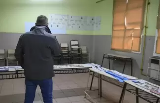 Elecciones - cuarto oscuro - boletas