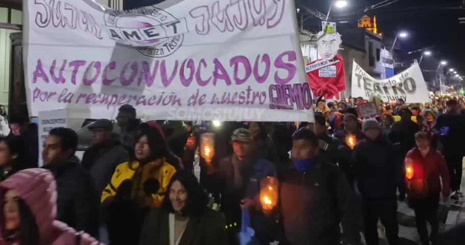 marcha antorchas 15 de junio