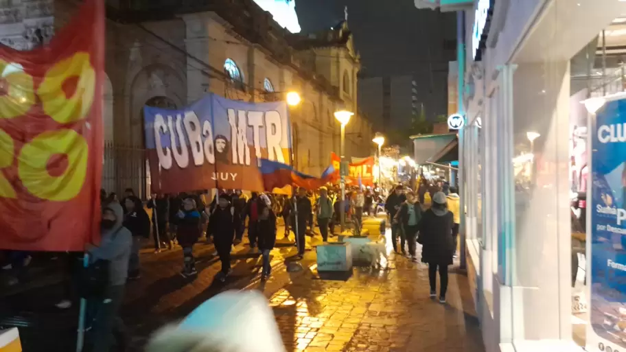 Movilizacin en San Salvador de Jujuy