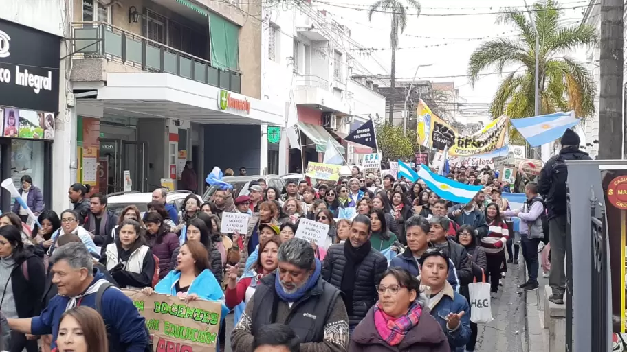 movilización calle Alvear