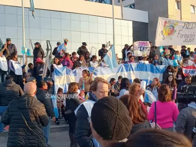 Gremios en el Complejo Ministerial