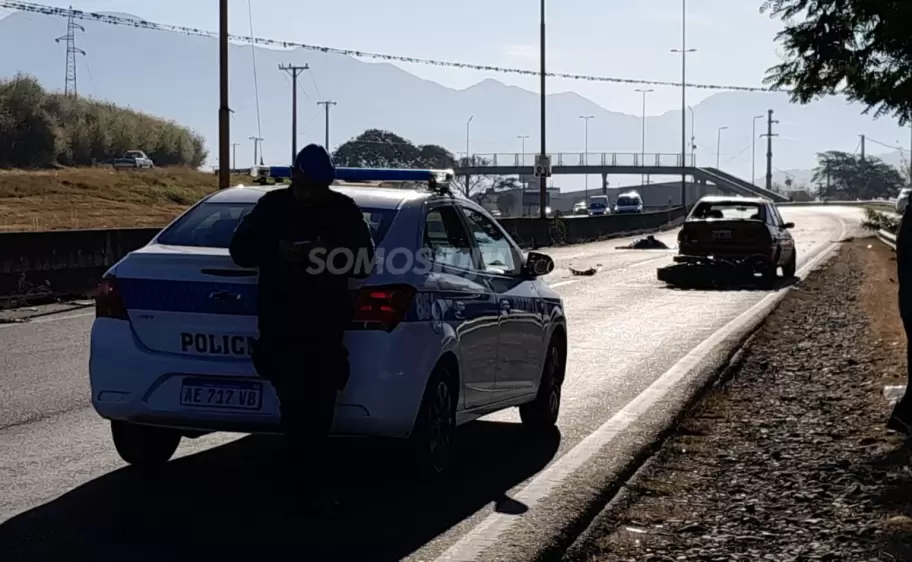 motociclista fallecido ruta 9