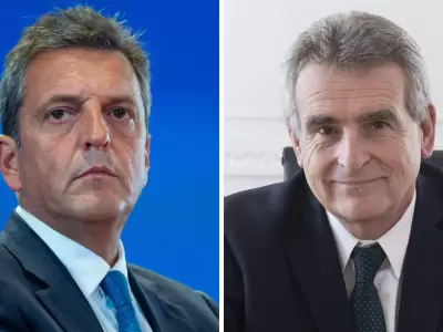 Sergio Massa y Agustn Rossi