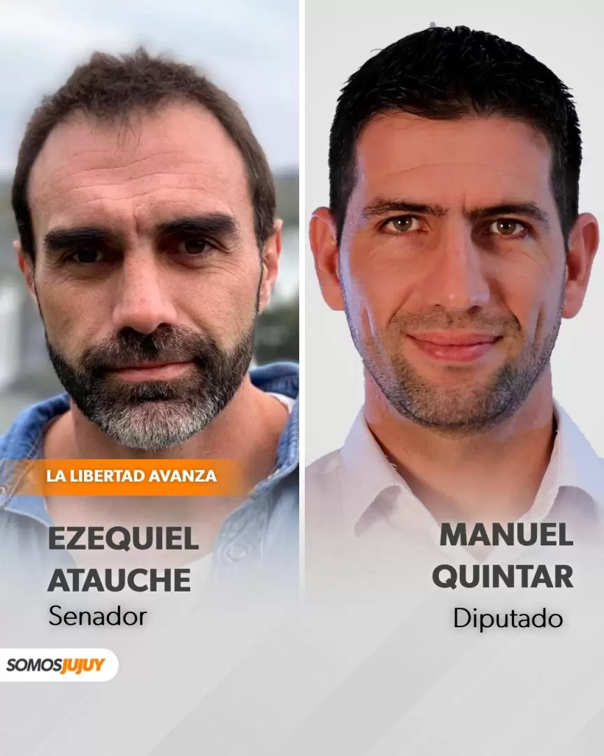 Precandidatos a senadores y diputados nacionales por Jujuy