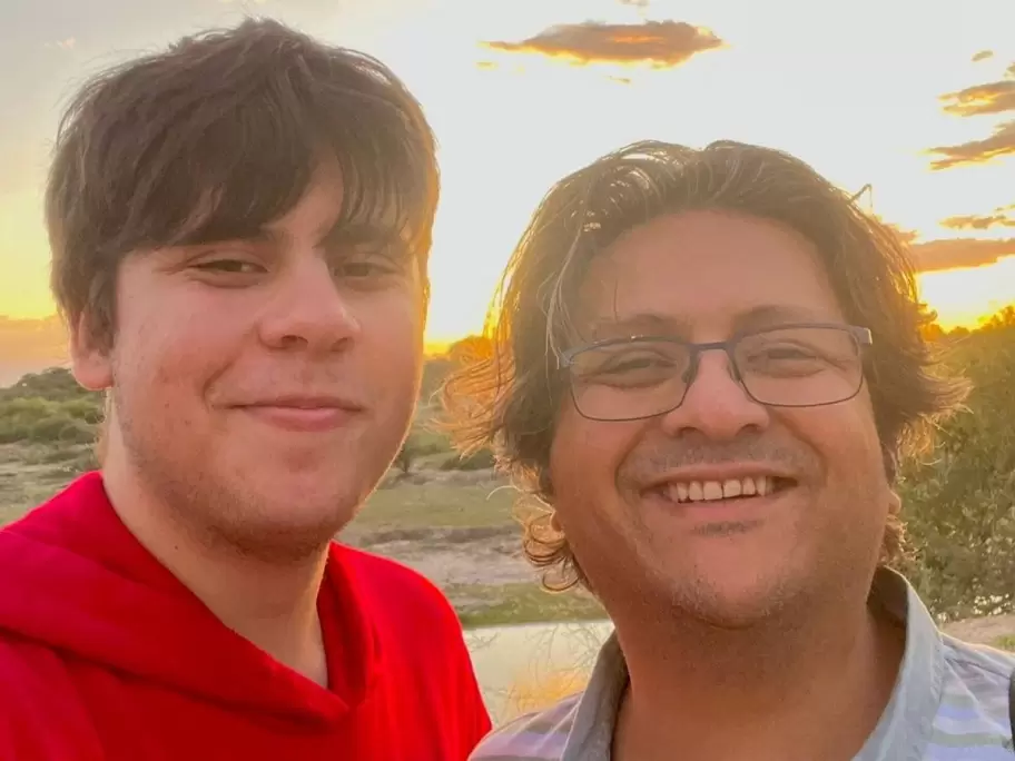 Padre e hijo que viajaban en el Titan