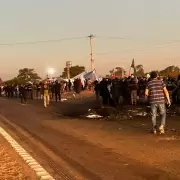 La Policía de la Provincia liberó el corte de la Ruta 66