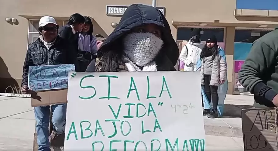 Protestas en las escuelas de Abra Pampa