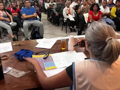 Mercedes Sosa habla en asamblea del Cedems