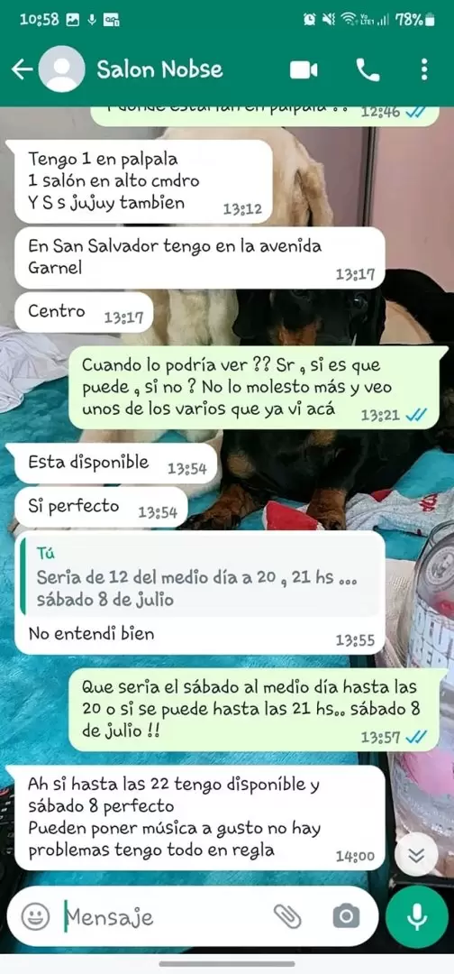 estafas salones de fiesta