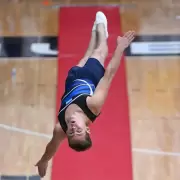 El gimnasta juje�o Santiago Ferrari se consagr� campe�n del mundo