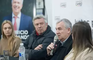 Gerardo Morales en San Isidro