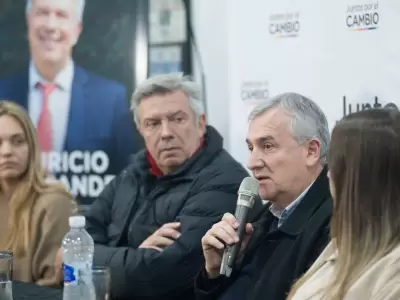 Gerardo Morales en San Isidro
