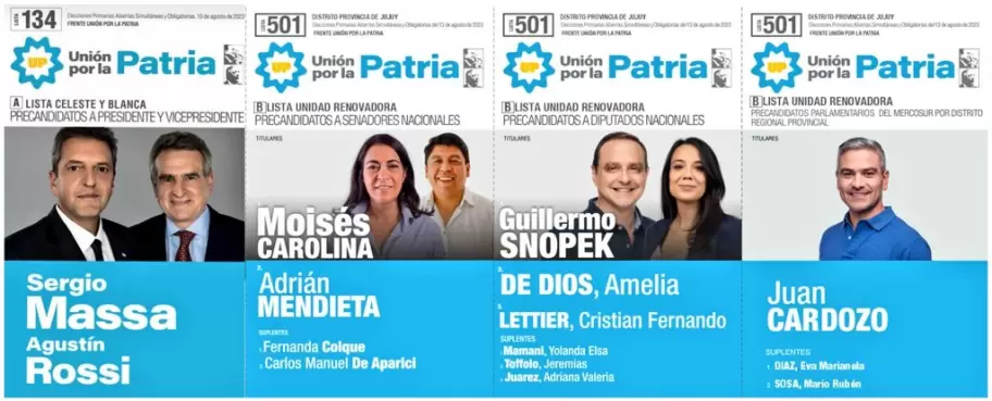 Boletas. - PASO Jujuy