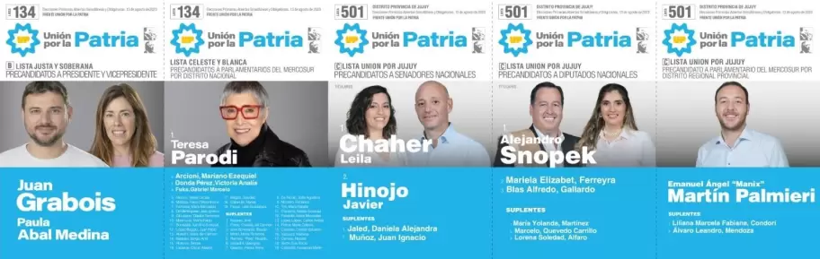 Boletas. - PASO Jujuy