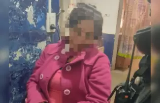 mujer detenida San Pedro