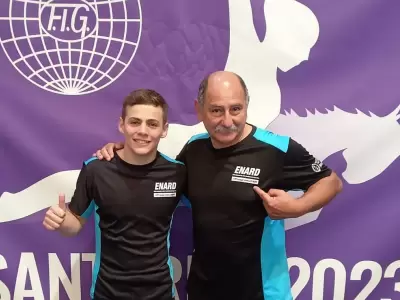 Santiago Ferrari y Abraham Jure