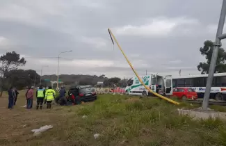 accidente en avenida savio