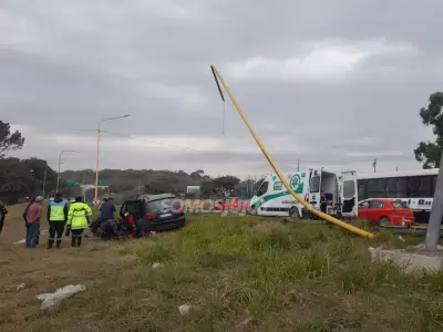 accidente en avenida savio