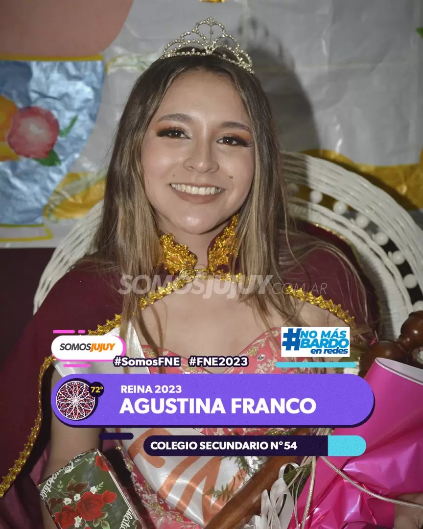 reina del colegio secundario N54