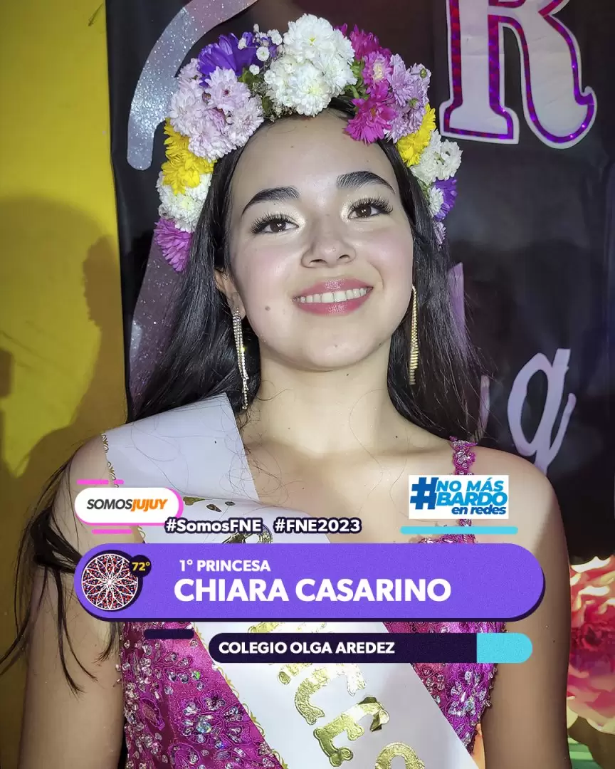 primera princesa colegio olga aredez