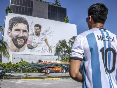 mural messi