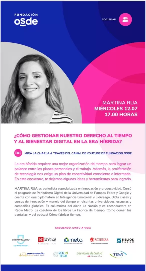 Charla de fundación OSDE