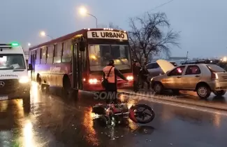 Accidente vial en Alto Comedero