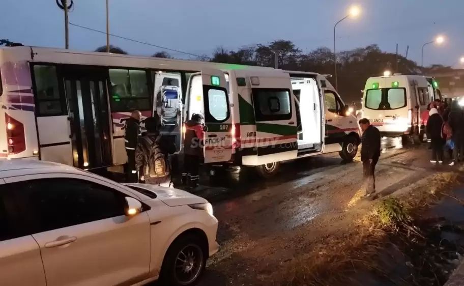 Accidente vial en Alto Comedero