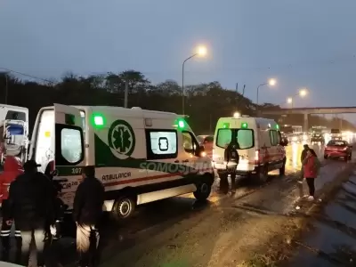 Accidente vial en Alto Comedero