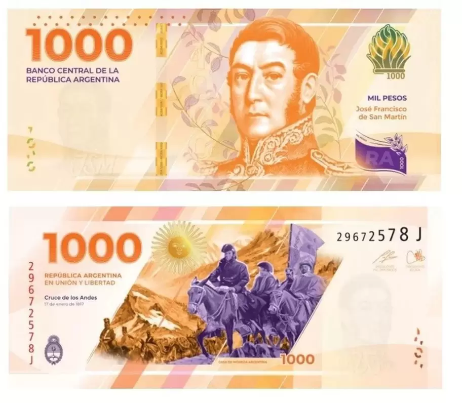 billete 1000