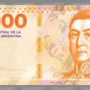 Ya est en circulacin el nuevo billete de $1.000 con la figura de San Martn