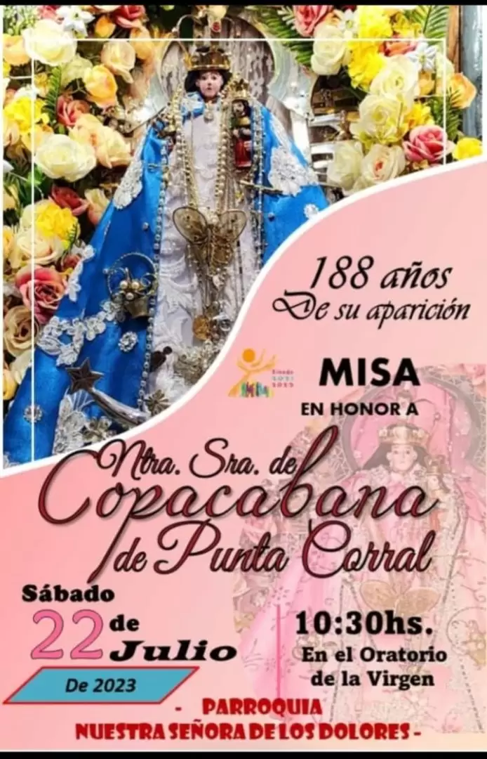 Virgen Punta Corral aniversario 188