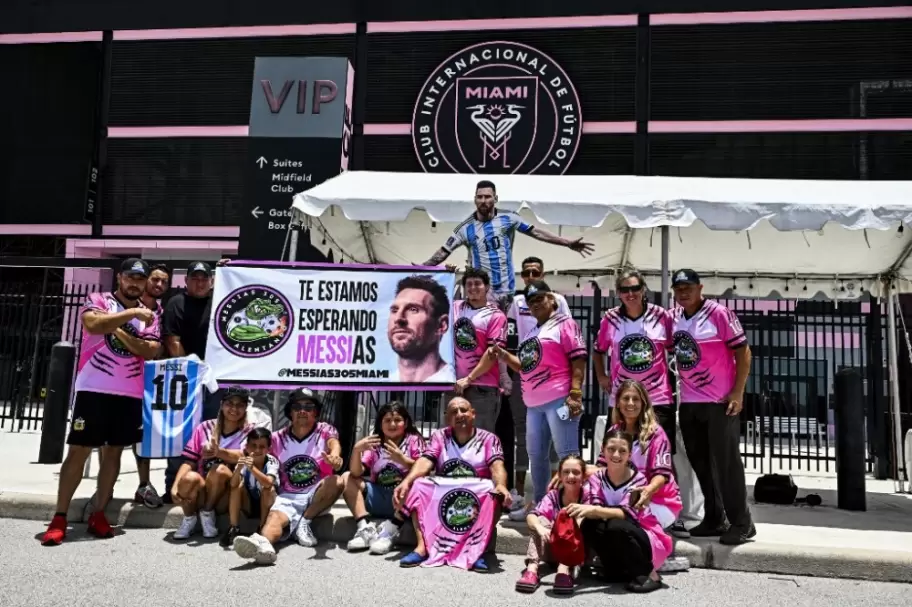 Locura por Messi en Miami